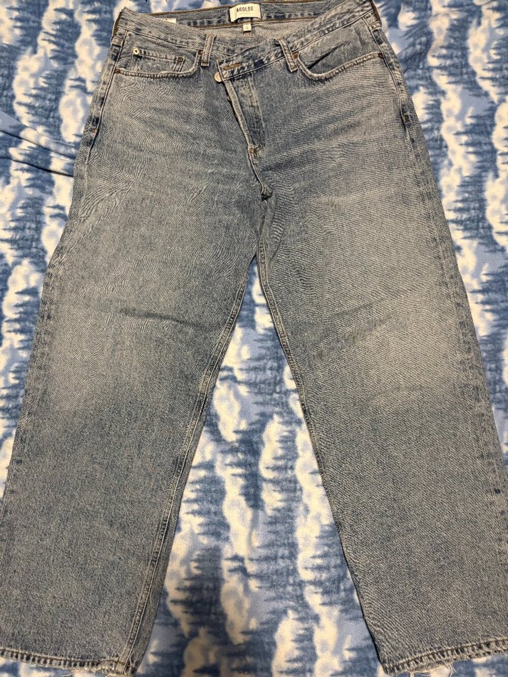 Agolde Criss Cross Pants in Eternal